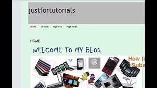 HOW TO CREATE A CUSTOMIZED HOME PAGE IN BLOGGER (CHANGE THE DEFAULT HOME PAGE)