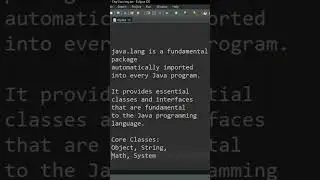 how to use java.lang package  | what is java.lang package in java