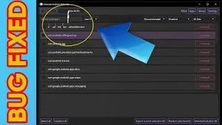 Universal Android Debloater (UAD) Text Bug FIXED ✅✅ | AUR TechTips