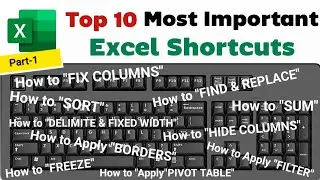 Excel Tutoring | Excel Shortcut | Excel Tricks and Tips