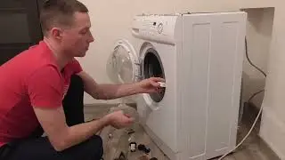 Замена замка (УБЛ) в стиральной машине, Ошибка замка dE