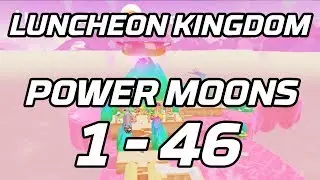 [Super Mario Odyssey] Luncheon Kingdom Power Moons 1 - 46 Guide