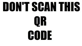 Don't scan this.