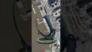 I found Heaven and Earth at Liverpool Dock on Google Earth #shorts #map #googleearth #ytshortsvideo