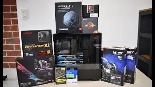 NZXT H510 Gaming/Workstation Build 2020 - Ryzen 2600 | Dual Sapphire RX580s (with Benchmarks)