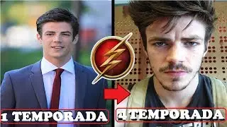 ANTES E DEPOIS - ELENCO DE THE FLASH