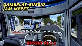 GAMEPLAY BUSSID JAM MEPET PART2‼️BUSSID V4.1.2‼️