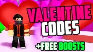VALENTINES UPDATE CODES IN ROBLOX BUBBLEGUM SIMULATOR