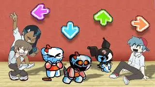FNF Character Test | Gameplay VS Minecraft Animation | Hell On Kitty | Hayase Nagatoro