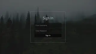 Designing The Sign In Form | HTML & CSS