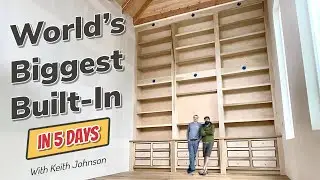 Worlds Biggest Built in Cabinets || Insane 5 Day Build