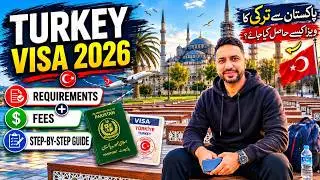 Turkey Visit Visa from Pakistan 2026 | Complete Step-by-Step Guide, Requirements & Fees