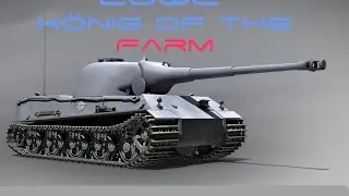 Как фармит LÖWE | WoT blitz | 3 боя на Лёве