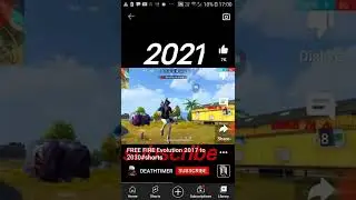 FREE FIRE EVOLUTION 2017 TO 2021 