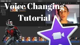 iMovie Tutorial 2024 - High/Low Pitch Voice