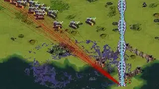 When you combine the Tesla Tank and the Prism Tank together, what will happen?！ -Red Alert 2