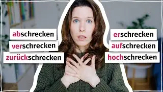 Verben mit „schrecken“: erschreckt oder erschrocken? (B2, C1, C2)