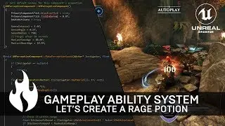 Gameplay Ability System Tutorial with C++ & Blueprint [Unreal Engine 4 RPG Game]