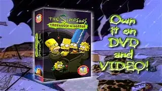 The Simpsons - Treehouse of Horror DVD Advertisement
