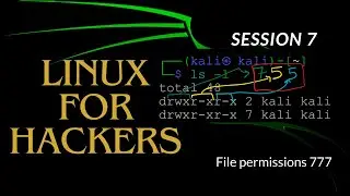 File and directory permissions in Linux | Linus for hackers | Session 7