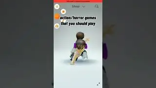 best action/horror games in roblox