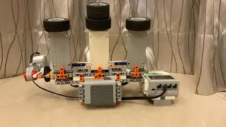LEGO EV3 electric targeting machine