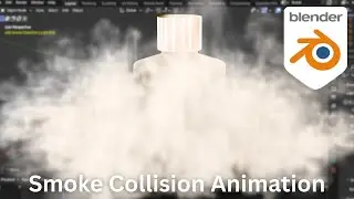 Making Realistic Smoke collisions in blender | blender tutorial