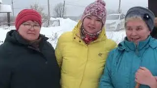 Рождественское гулянье в селе Волипельга, Удмуртия, 07 01 2022