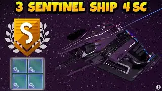 No Man's Sky Singularity Best 3 Sentinel Ship S Class 4 SuperCharged Together
