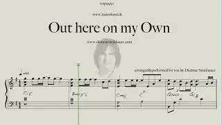 Out here on my Own  -  From the Movie 