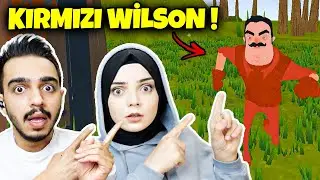 KIRMIZI WİLSON !! | ORMANA EV YAPMIŞ | Hello Neighbor Mod