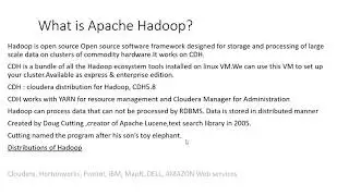 Introduction to Apache Hadoop | Unanth Learnings