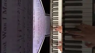 #whatwasimadefor 💕#billieeilish #barbie #piano #pianosongs #пианино #music