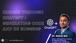 Coding through Chat GPT : Generating Code and De Bugging