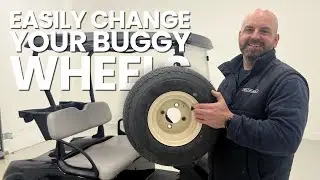 How to Change Your Golf Cart Wheel. E-Z-GO Golf Buggies.