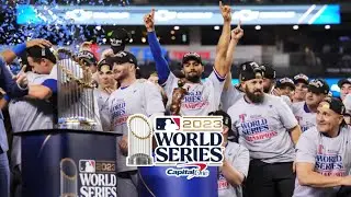 Rangers World Series Trophy Presentation