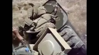 American tanks were stuck in Poland