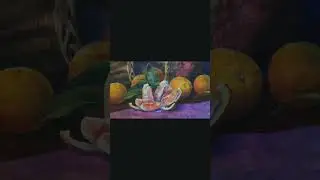 Натюрморт с апельсинами