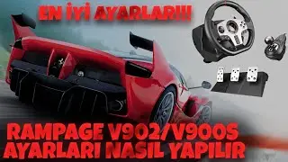 RAMPAGE V902/V900S - PXN V9/V900 ASSETTO CORSA EN İYİ EN KALİTELİ AYARLAR