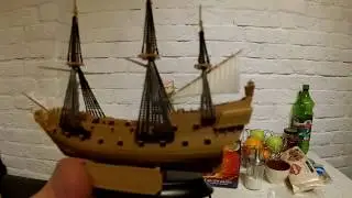 Черная жемчужина. Сборка модели.