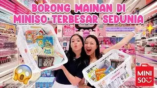 BORONG MAINAN DI MINISO TERBESAR DIDUNIA ?! 😱🤯 SURGANYA BLINDBOX, SANRIO, BONEKA 🥳