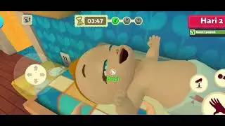 GANTI POPOK BAYI  😂 MAIN ANAK-ANAKAN Jadi ibu hari ke 2 dan 3 | Mother Simulator Day 2 dan 3