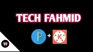 How to create flicker intro in android | Kinemaster an pixellab | Tech fahmid.