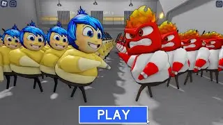 1000 JOYS vs 1000 ANGERS! BARRY'S PRISON RUN! #roblox #ScaryObby
