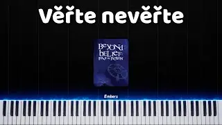 Věřte nevěřte - Piano tutorial