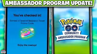 New Free Research for Check-Ins! Community Ambassador Update in Pokémon GO