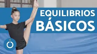 Basic Rhythmic Gymnastics Balances 🤸‍♀️ (Full Class)