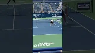 Great cat and mouse point between Kalinskaya and Pavlyuchenkova 🔥