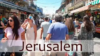Hot Friday Adventures in Jerusalem! Fully Immersing in the City's Summer Atmosphere.