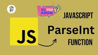 JavaScript ParseInt Function || Javascript Function